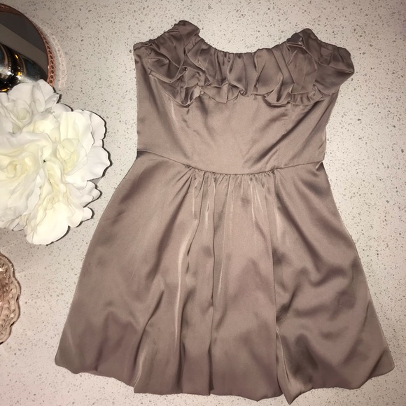 ASOS Dresses & Skirts - NWOT Silky Strapless Balloon Dress ASOS